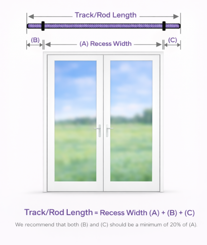 <b>How do I measure for curtain rods and tracks?</b>
<b>How do I measure for curtain rods and tracks?</b>