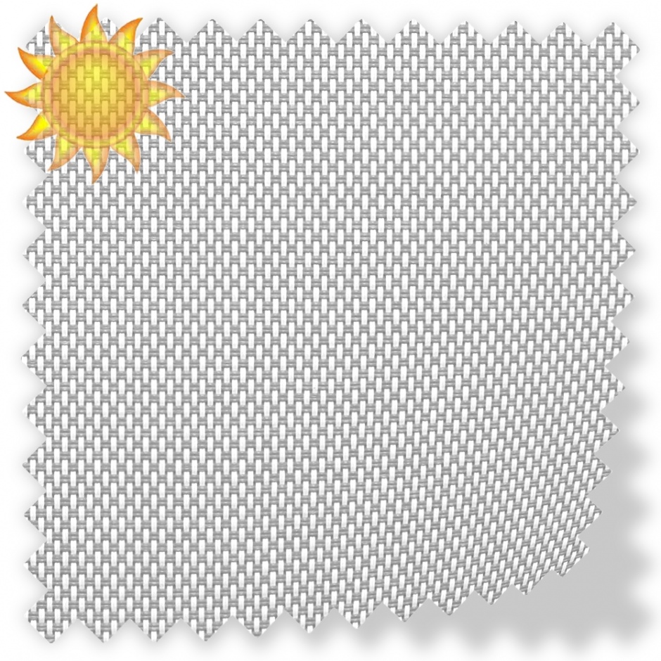 Shadelux Sunscreen Blinds Shadelux: White Grey